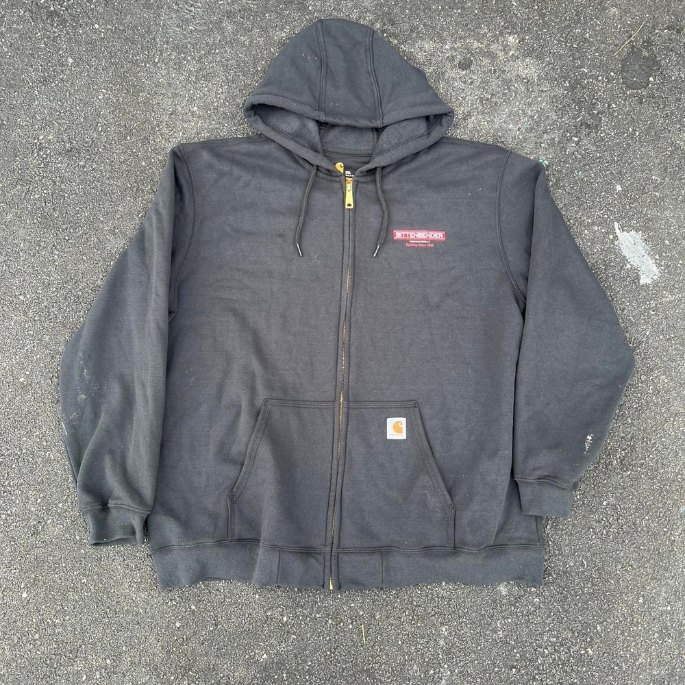 Rain Carhartt ZipUp Hoodie size 2XL